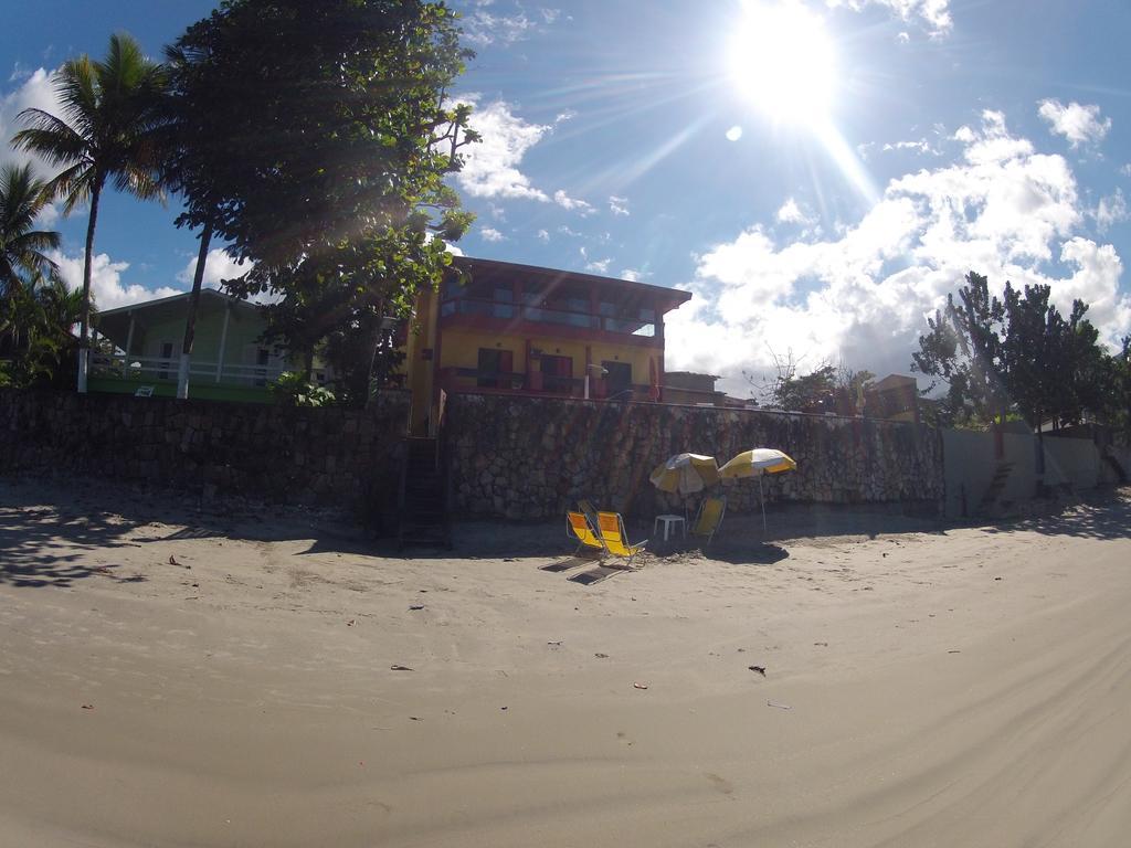 Pousada Casa Na Praia Ubatuba Eksteriør billede