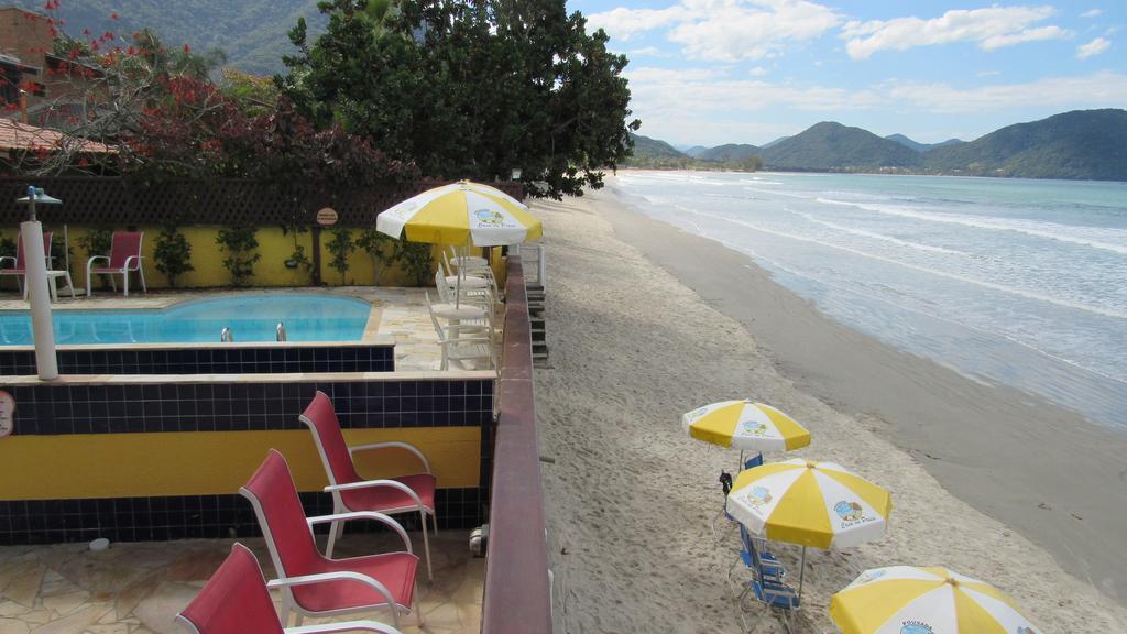Pousada Casa Na Praia Ubatuba Eksteriør billede